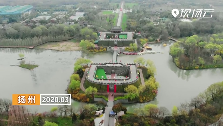 千花百卉争明媚 扬城花香迎春风