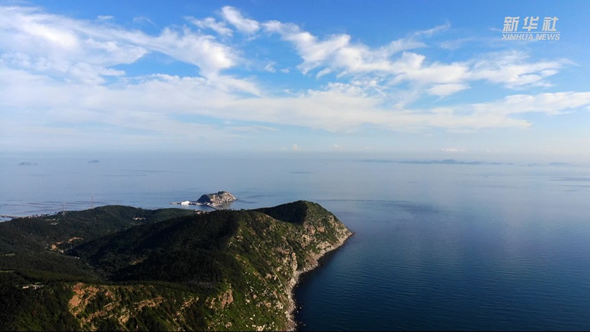 山东长岛：生态秀美环碧海